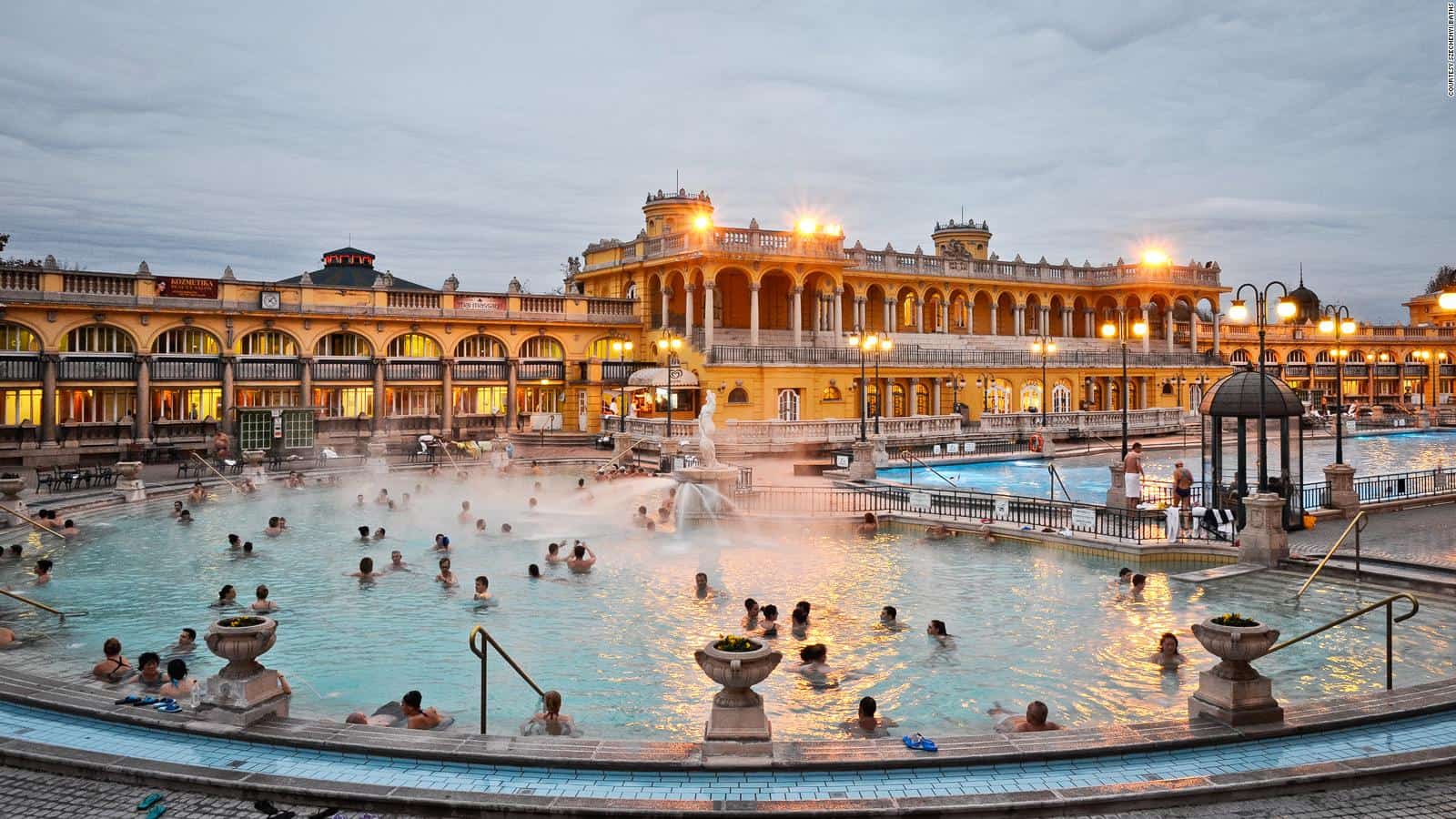 thermal baths of Budapest