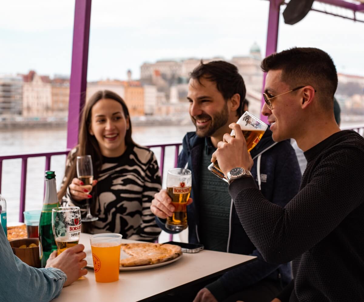 Crociera con Pizza a Budapest