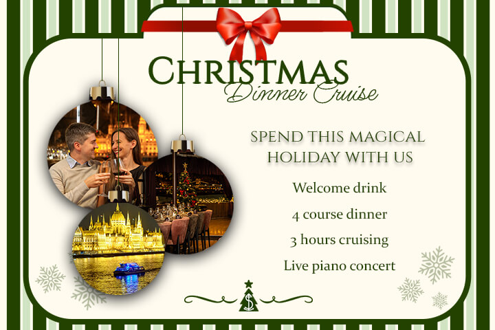 Christmas dinner cruise budapest