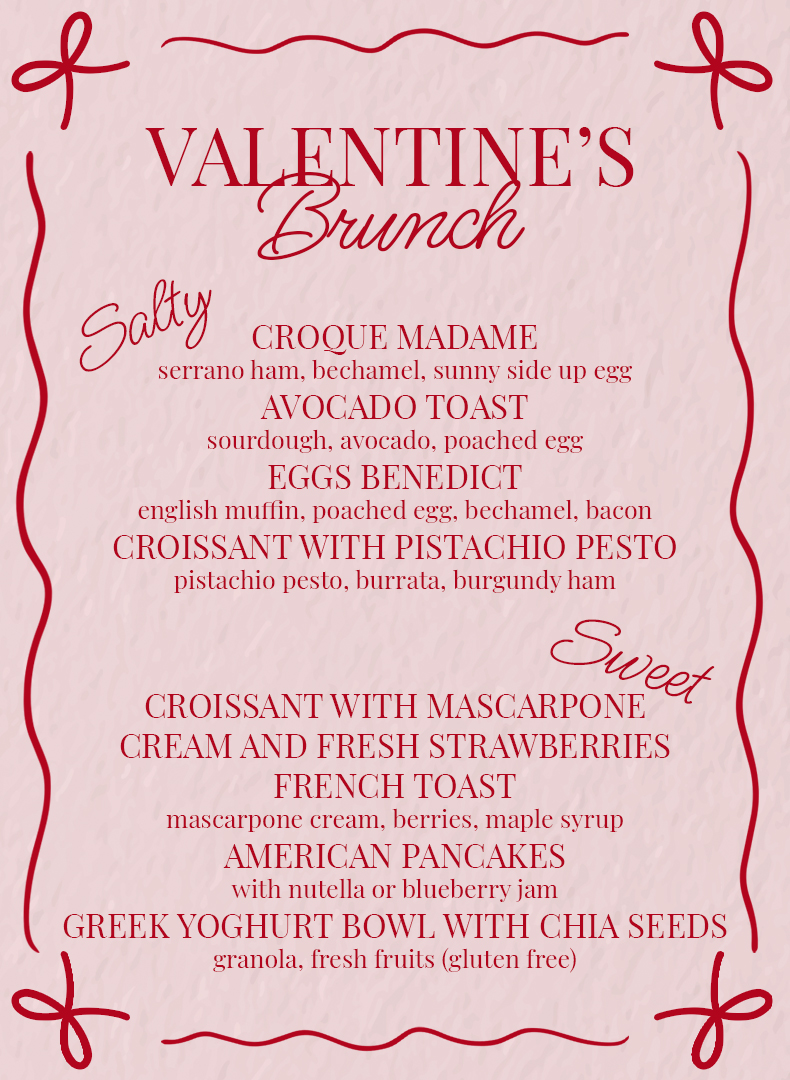 valentines brunch